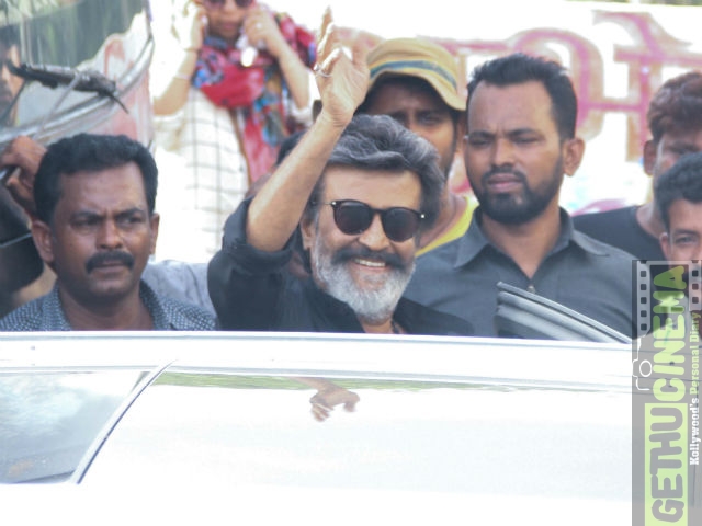 Rajinikanth returns to Chennai and is planning to meet fans