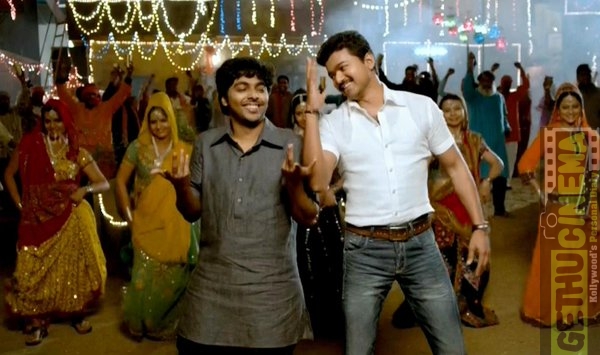 ilayathalapathy vijay and g v prakash mersal updates