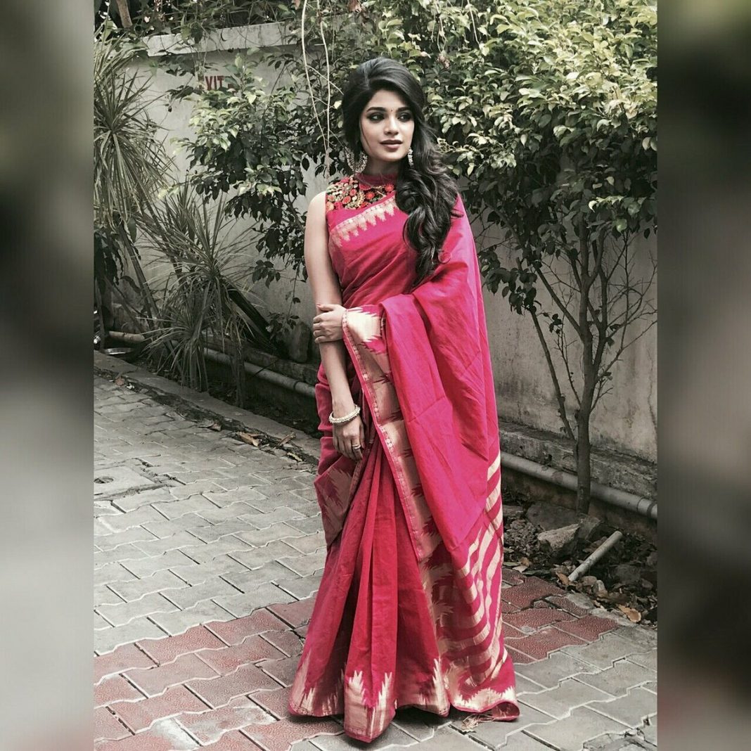 Meesaya Murukku Actress Aathmika Latest Cute HD Pictures - Gethu Cinema