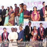 Vishal sister Aishwarya's Wedding Reception photos Gallery