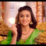 Keerthy Suresh chennai Silks diwali Ad (23)