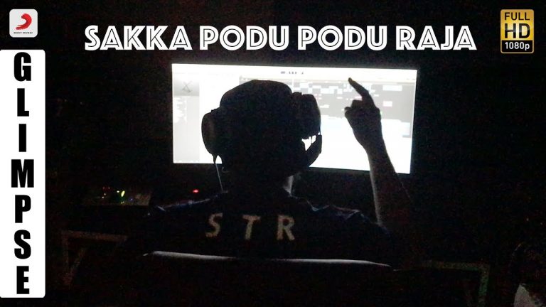 Sakka Podu Podu Raja – Glimpse of Song Recording | STR | Santhanam | VTV Ganesh