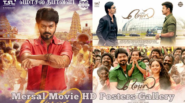 Mersal Movie HD Posters