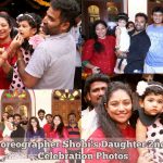 Dance Choreographer Shobi's Daughter 2nd Birthday Celebration Photos