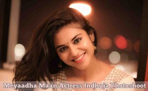 Meyaadha Maan Thangachi Actress Indhuja Photoshoot