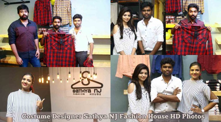 Costume Designer Sathya NJ Fashion House HD Photos