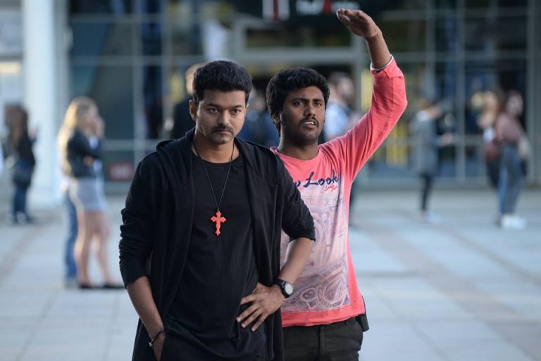 Mersal Tamil Movie Shooting Spot HD Gallery