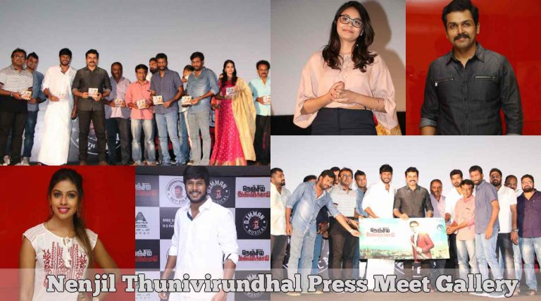 Nenjil Thunivirundhal Movie Press Meet Gallery | Sundeep, D.Imman