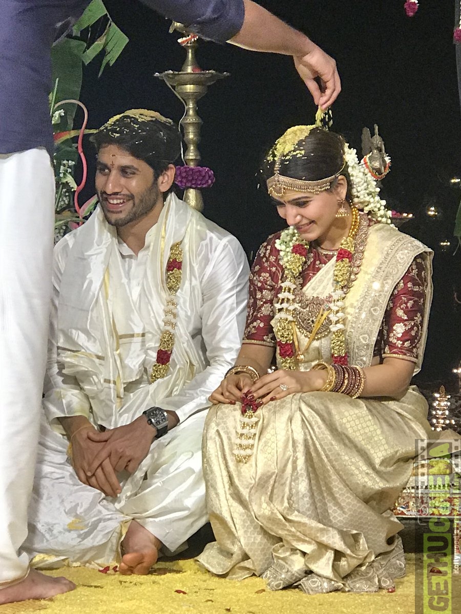 samantha and naga chaitanya marriage hd stills (6) - Gethu Cinema