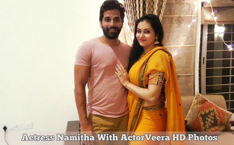 Actress Namitha With ActorVeera HD Photos
