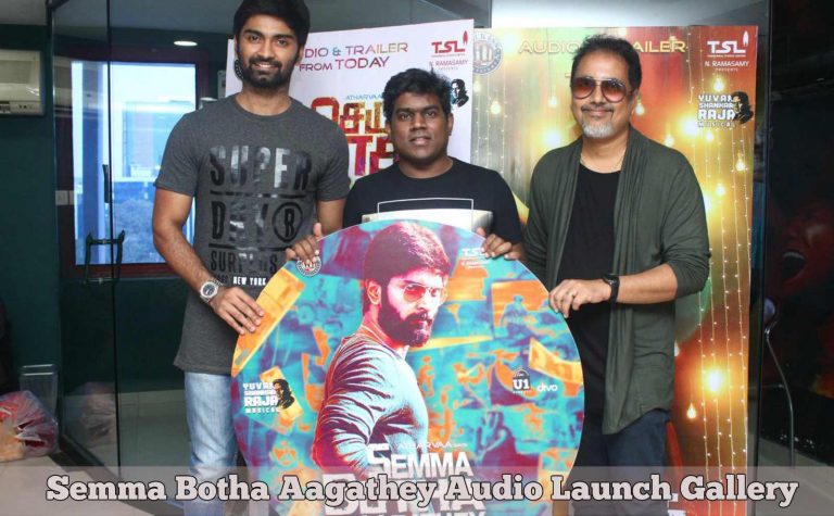 Semma Botha Aagathey Audio Launch HD Photos