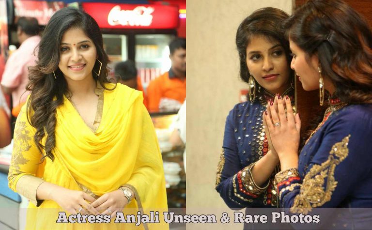 Actress Anjali Unseen & Rare Photos