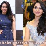 Actress Rakul Preet 2017 Event Stillls