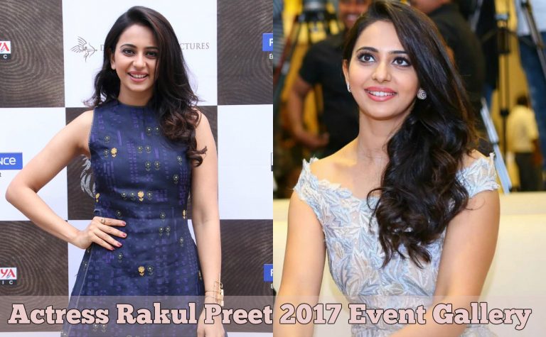 Actress Rakul Preet 2017 Event Stillls