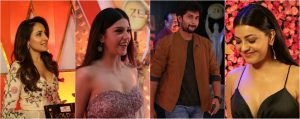 Zee Golden Awards Event Gallery | Celebrities Red Carpet Look | Kajal Agarwal, Shalini Pandey, Mehreen Pirzada, Chiranjeevi |