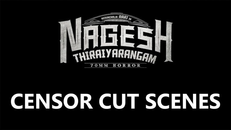 Nagesh Thiraiyarangam – Censor Cut Scenes | Aari, Ashna Zaveri | Mohamed Issack