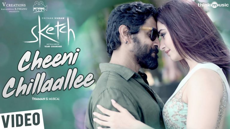 Sketch Title Song Video With English Translation | Vikram | Tamanna |  Thaman S | Mango Music - YouTube