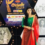 Athulya Ravi Aval Vikatan award photos