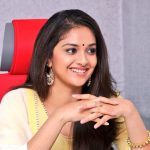 Keerthy Suresh, Nadigaiyar thilagam Press Meet, cute smile