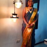 Mahalakshmi, night, glamour, saree