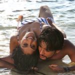 Mr. Chandramouli , Gautham Karthik,  Regina Cassandra, beach lying