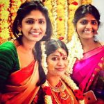 Niranjani Ahathian (13) karthika thiru vijayalakshmi feroz ceremony traditional saree pic