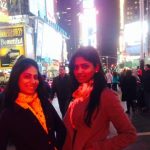 Niranjani Ahathian (20) with vijayalakshmi foreign picture