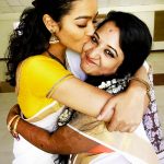 gayathrie, kerala saree, kiss