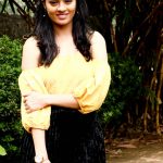 gayathrie, movie event, yellow dress