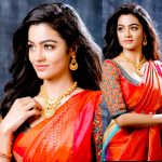gayathrie, red saree, photo shoot