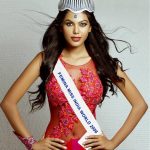 natasha suri rose dress femina miss world 2006