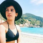 sanya malhotra  in black bikini in beach(23)