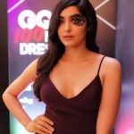 Adah Sharma, latest, Tattoo, black dress, 2018 glamour