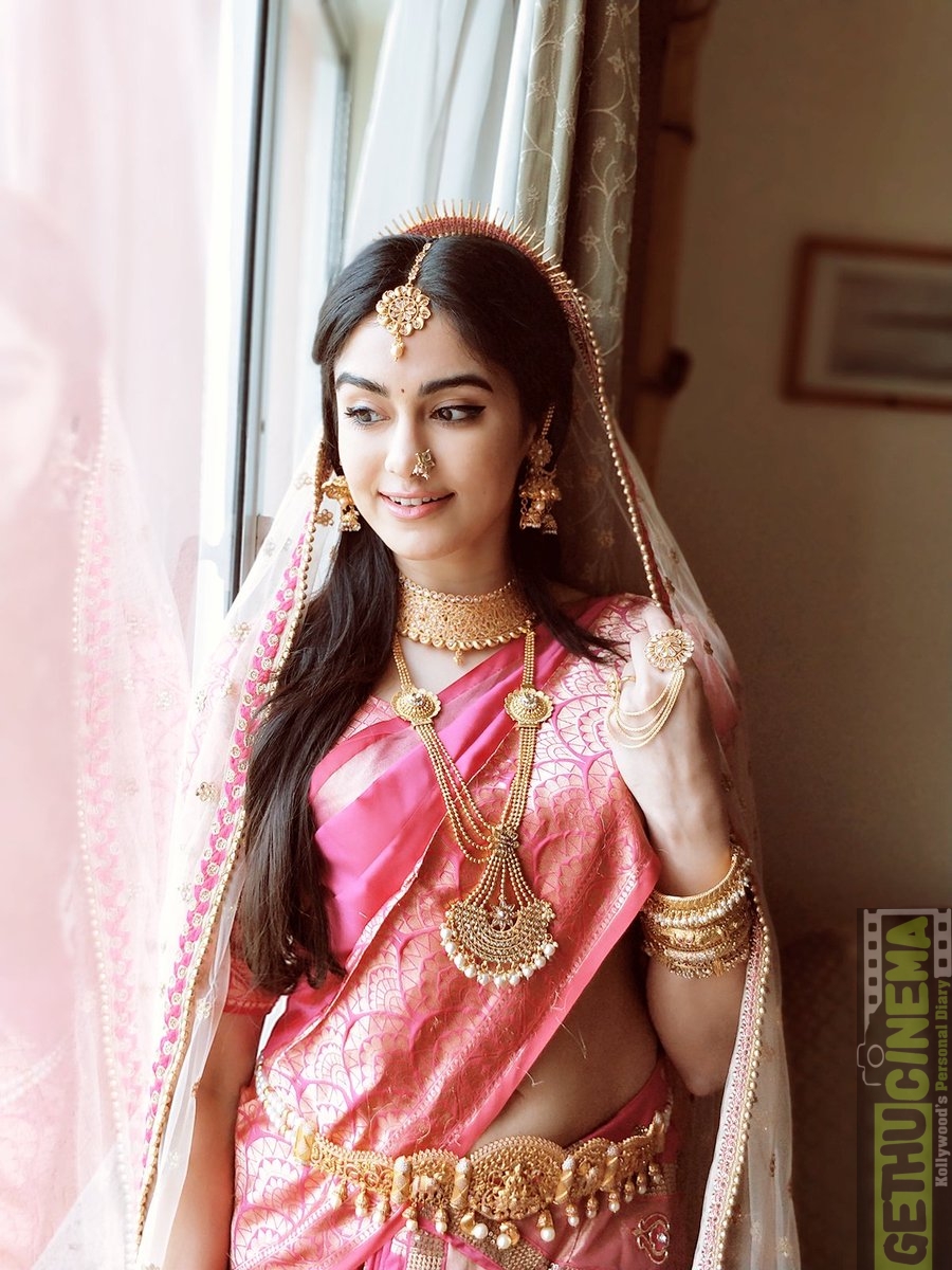 Adah Sharma, saree, traditional look - Gethu Cinema