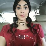Adah Sharma, selfie, car