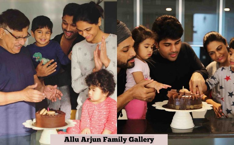 Telugu Actor Allu Arjun Family Pictures