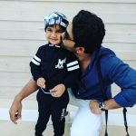 Allu Arjun, kiss, father, son