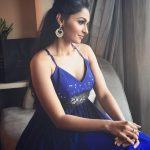 Andrea Jeremiah, best quality, blue, shy