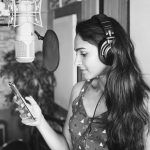 Andrea Jeremiah, black & white, picture