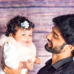 Atharvaa, hd, childwood, with sister daughter