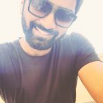 Atharvaa, selfie, smile