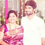 Atharvaa, with mom, family