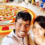 Atlee Kumar , Krishna Priya, selfie