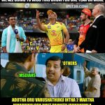 CSK Memes, CSK Won 2018, dhoni, vijay