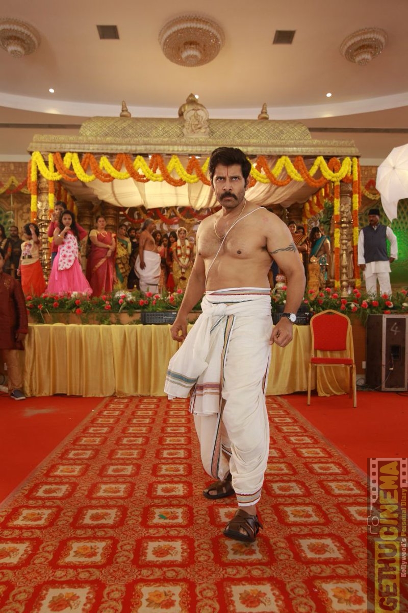 Chiyaan Vikram, Dhoti , marriage Gethu Cinema