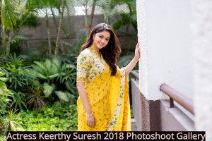 Actress Keerthy Suresh 2018 Photoshoot Gallery