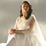 Keerthy Suresh, white dress, hd