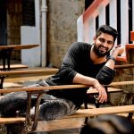 Naga Shaurya, Black dress, Lying