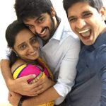 Naga Shaurya,  Mom, Bro