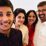 Nivetha Thomas, amma, appa, thambi, family